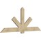Ekena Millwork Kennewick Rough Sawn Timber Gable Bracket, Douglas Fir, 84"W x 35"H x 2"D x 6"F, 10/12 Pitch GBW084X35X0206KEN00RDF - alternate 4